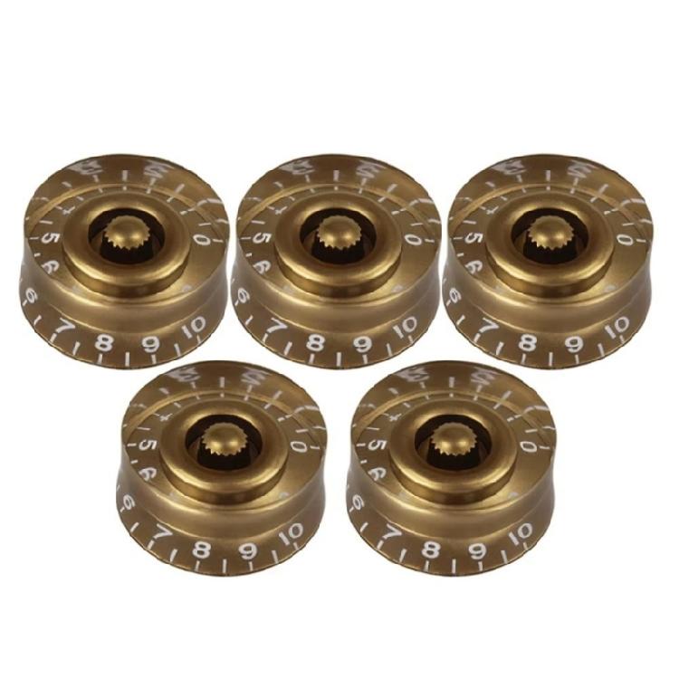 

5Pcs Electric Guitar Speed Control Knob Speed Volumes Tone Control Knob Electric Guitar Replacement Parts Enduring 1