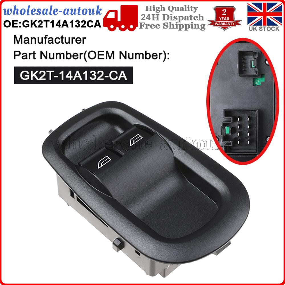 DOOR DOUBLE WINDOW SWITCH DRIVERS SIDE 1791339 For FORD TRANSIT MK8