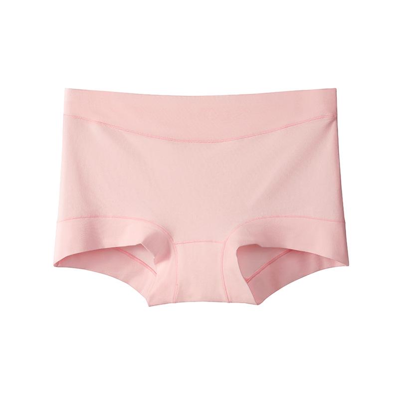 

Женские хлопковые трусы-слипы со средней посадкой, с контролем живота, с шелковой ластовицей и бесшовным антибактериальным дизайном M (80-105 jin)