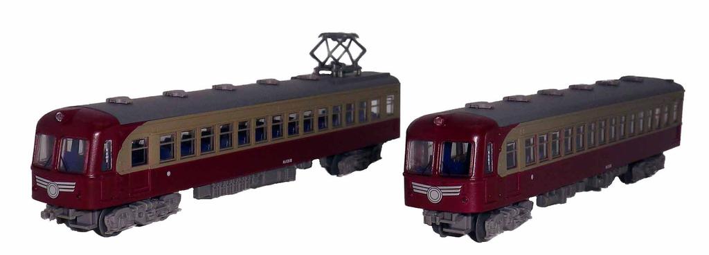 Tomytec Railway Collection A Set Tobu Railway Series 5700 (when first introduced)