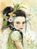 5D DIY Diamond Mosaic Butterfly Full Drill Square Girl Diamond Embroidery Flower Needlework Mosaic Art Decor For Home