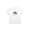 Logo Printing Round Neck Short Sleeve White Men's AR5034-100