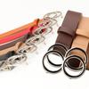 Double Ring Buckle Belts Simple Solid Color PU Leather Waistband Classic Jeans Pants Belt Dress Coat Girdle For Women