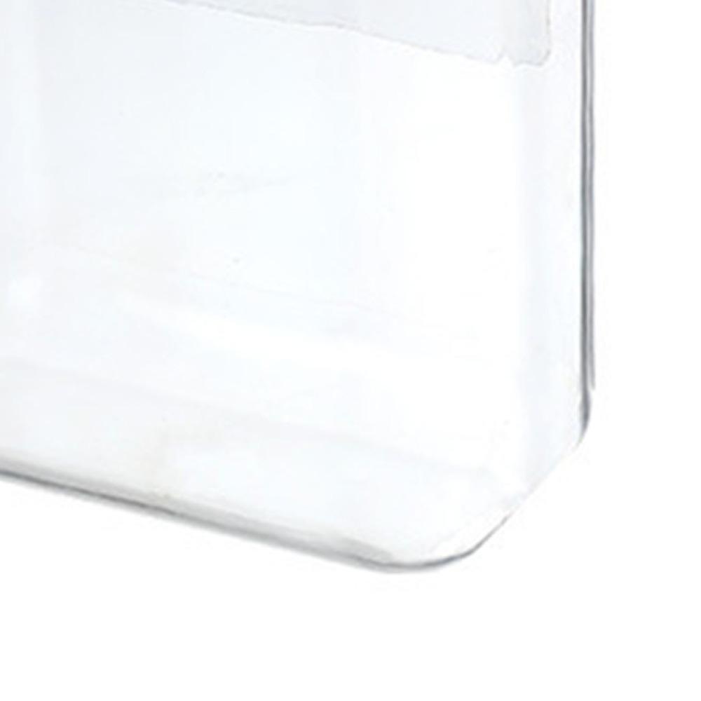 

Easy to Install Wall Remote Holder Transparent Wall Mounted Organizer Adhesive Storage Bin Bedroom S