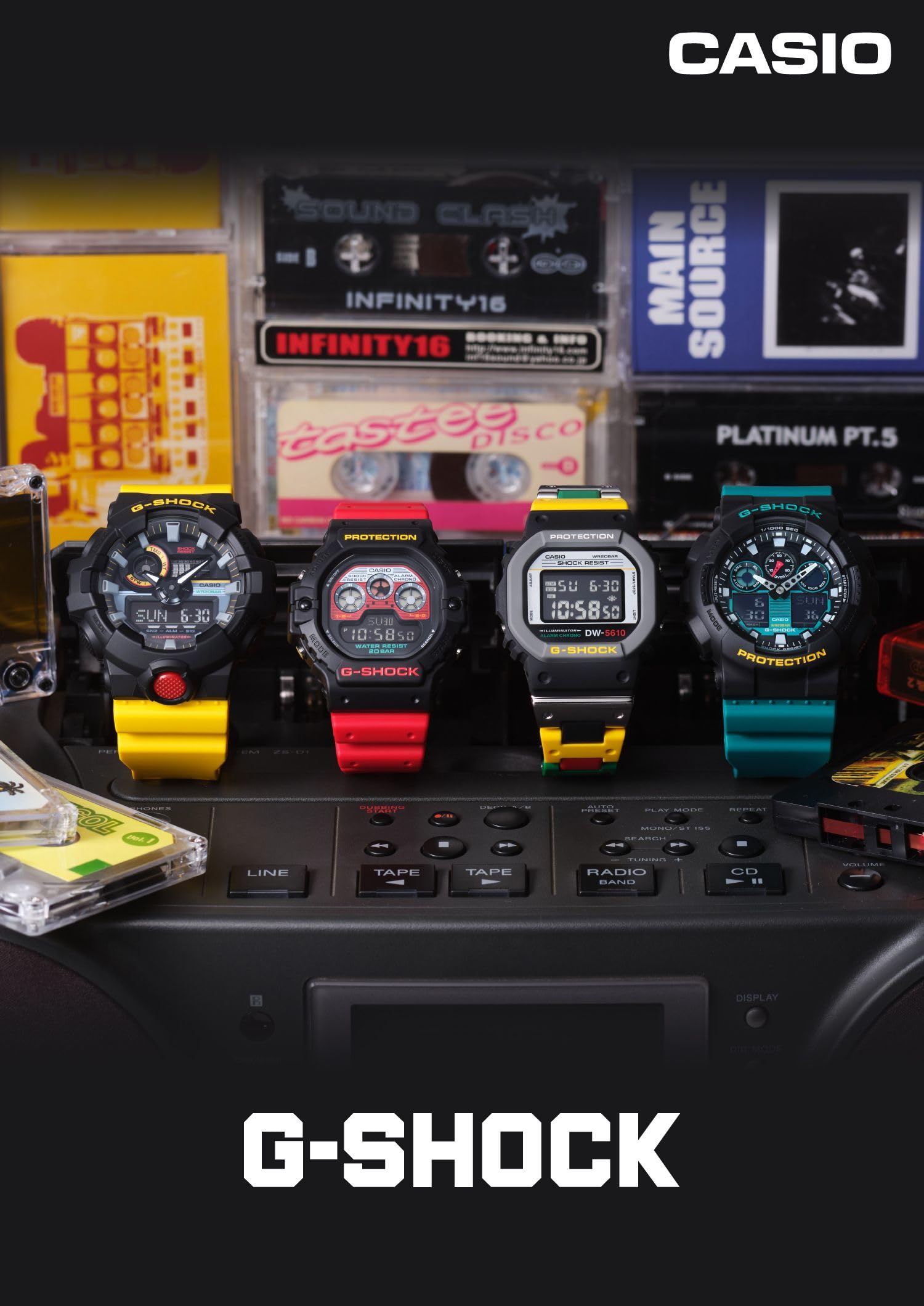 Buy G-SHOCK [Casio] Watch []web Limited Mix Tape Series GA