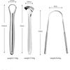 3 Pcs Tongue Scraper,stainless Steel Tongue Scraper Tongue Scraper Steel Tongue