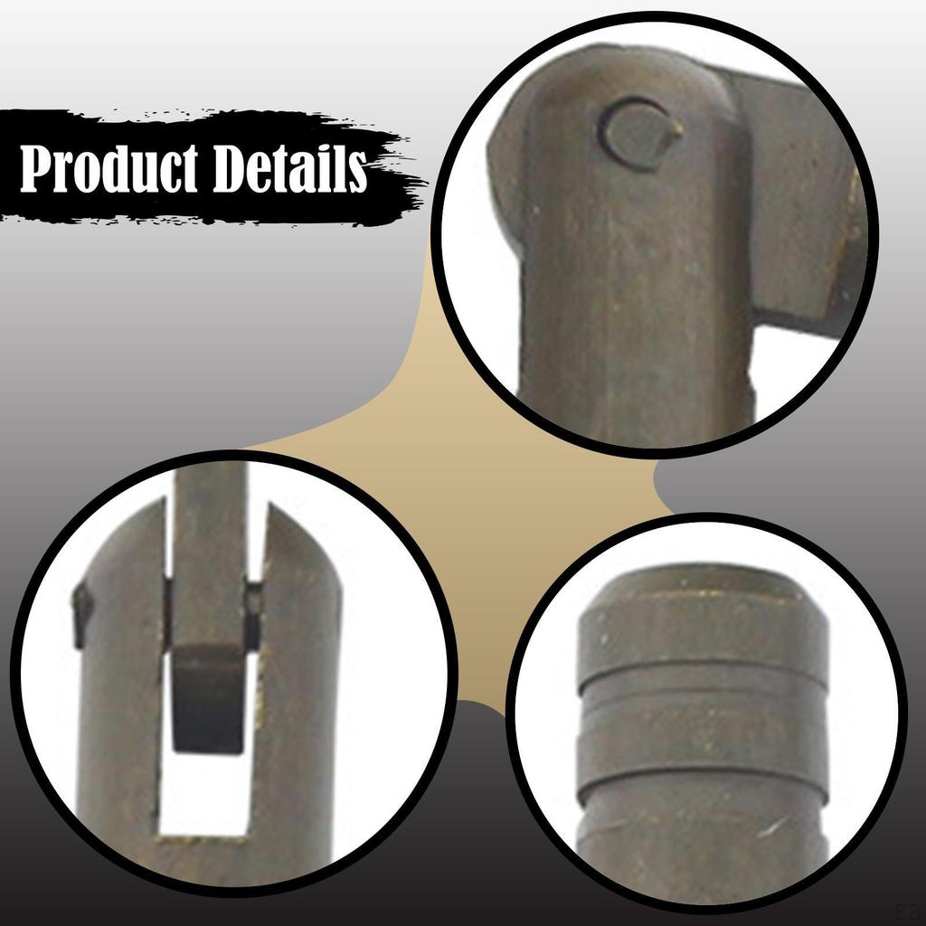 10 Brass Furniture Hinges, Cylindrical Barrel Concealed Hinges for Music Boxes,