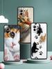 Cute Cat Phone Case Cover for Xiaomi Mi 17 15 14 13 12 11 Ultra 15T 14T 13T 12T 11T Pro Lite 5G Soft TPU Shell Fundas Capas Bags