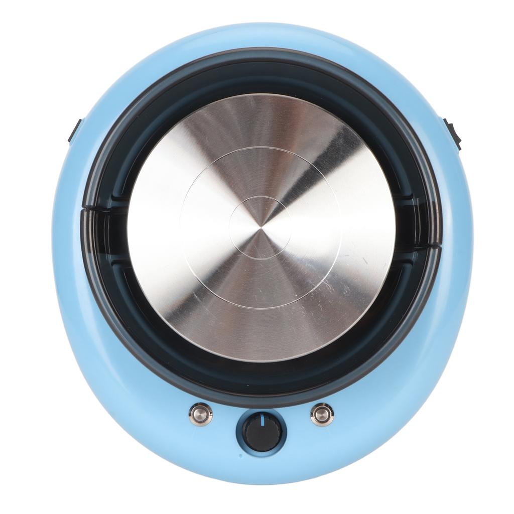 Mini Pottery Wheel Detachable Basin Electric Clay Machine for Children Beginners Blue 100‑240V EU