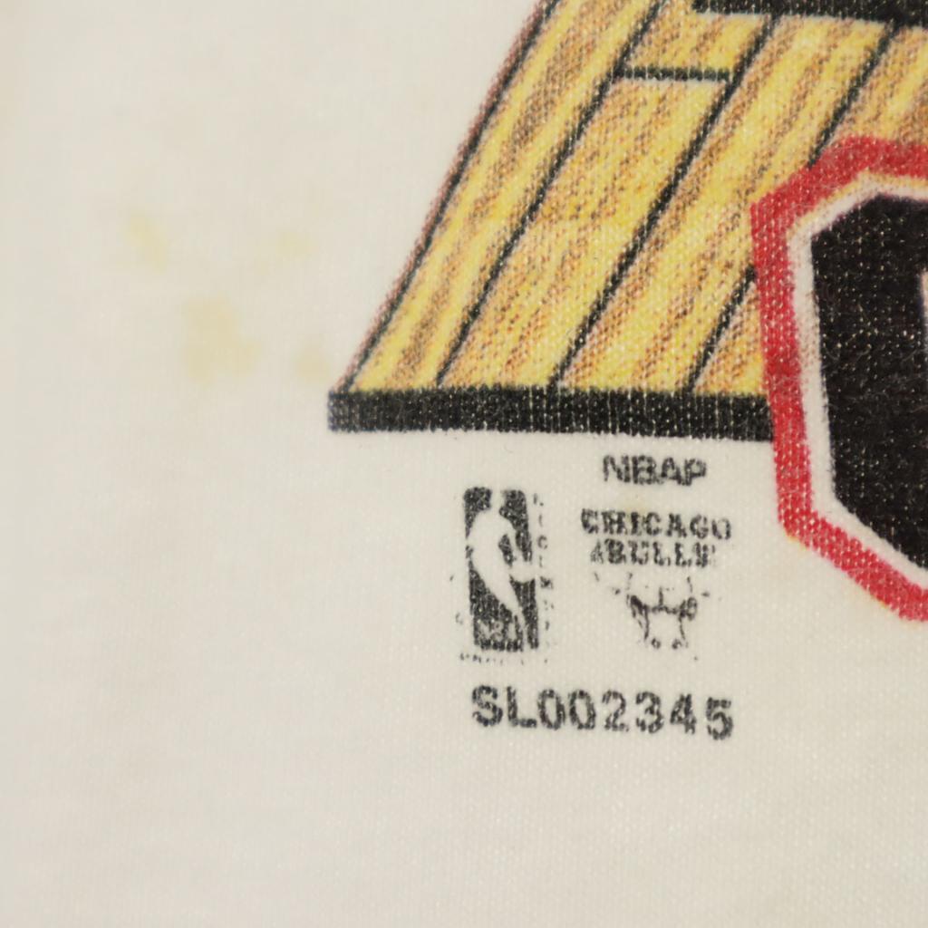 Salem 90s Made In USA Old NBA Chicago Bulls Scottie Pippen Short Sleeve T-shirt Men's Used