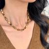 A Niche Bead Style Minimalist Sweater Necklace