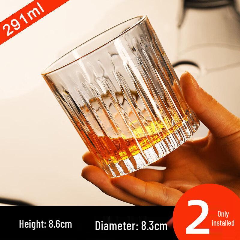 Crystal Whiskey and Cocktail Glass