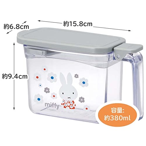 Skater One push open seasoning pot Miffy KHP1-A