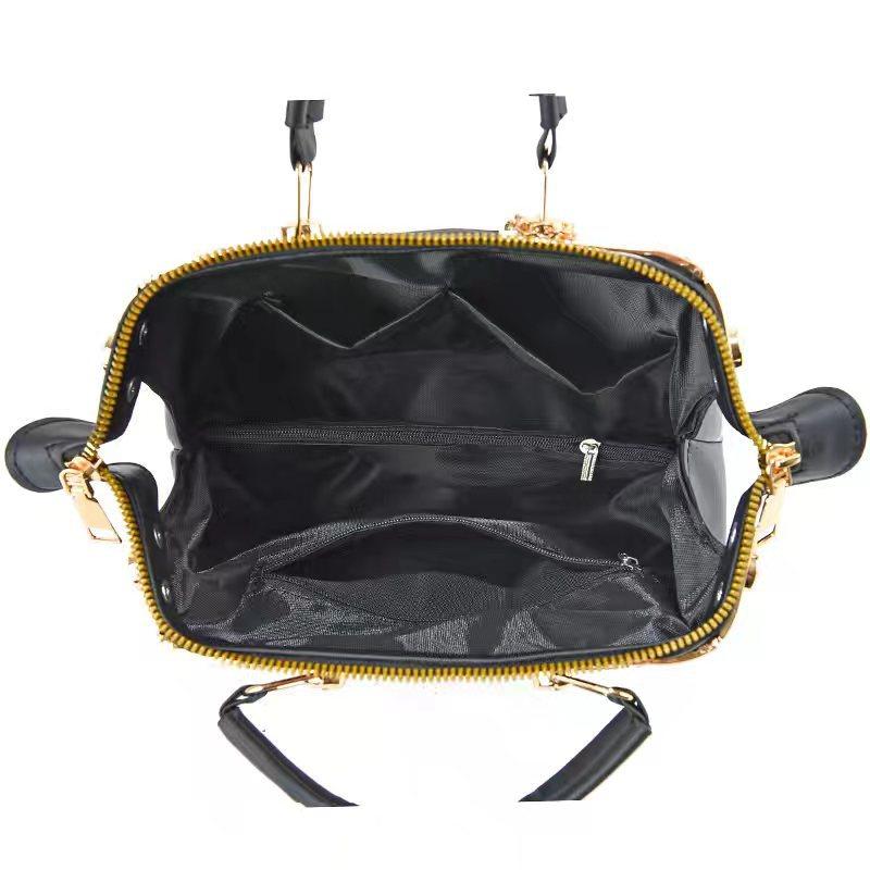 Small Elegant Floral Handbag Fashion Elegant Floral Embroidered Handbag For Women Shoulder Crossbody Bag Polyester Lined With Zipper Closure