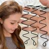 10 pezzi Fascia Invisibile Antigravità per Frangia Ribelle Ondulata Senza Pieghe Elastica Accessori per Capelli per Donne Styling Quotidiano Vestibilità Comoda