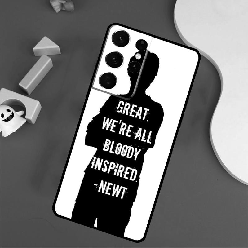 The Maze Runner Qoutes Phone Case For Samsung Galaxy S25 Ultra S24 Ultra S9 S10 S20 S21 S22 S23 Plus S24 FE Cover
