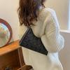 Women's Advanced Underarm Bag New Trend All-match Shoulder Hobo Bag Chain Handbag Female Fashion Plaid Shopping Bag