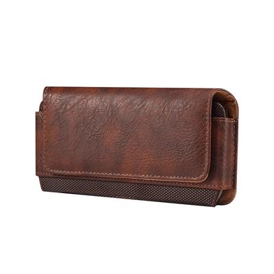 Luxusní kožené pouzdro na telefon s klipem na opasek Pánské pouzdro do pasu pro iPhone 16 15 13 12 11 Pro Max Samsung Galaxy S24 S23 Xiaomi Redmi Oppo pouzdro pouzdro