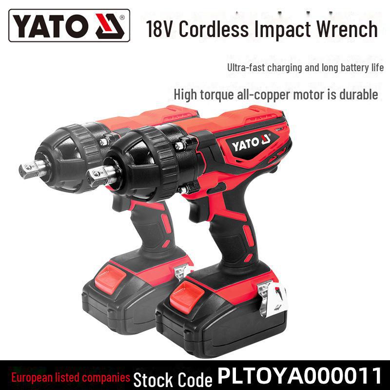 

YATO 18V аккумуляторный ударный гайковерт 18V, 300N.m, model YT-82804