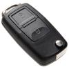 Tasten 434MHz Auto Remote Key für Golf Beetle Passat Lupo Bora Flip Klappschlüssel mit ID48 Chip 1J0959753A