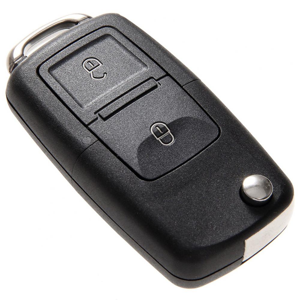 Buttons 434MHz Car Remote Key For Golf Beetle Passat Lupo Bora Flip Folding Key with ID48 Chip 1J0959753A