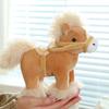 Simulation Horse Plush Toys Cute Zodiac Pony Figurine Funny 2026 Horse Plush Doll  Home Decoration