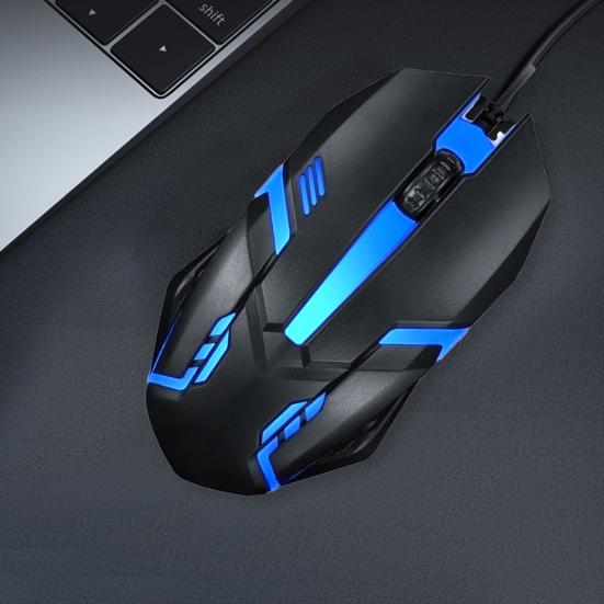 C3 Kabelgebundene Maus Ergonomisch Leuchtend Anti-Rutsch Schnelle Reaktion Komfortabler Griff Bunt Atmend