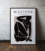 Plakat henri matisse czarna postać