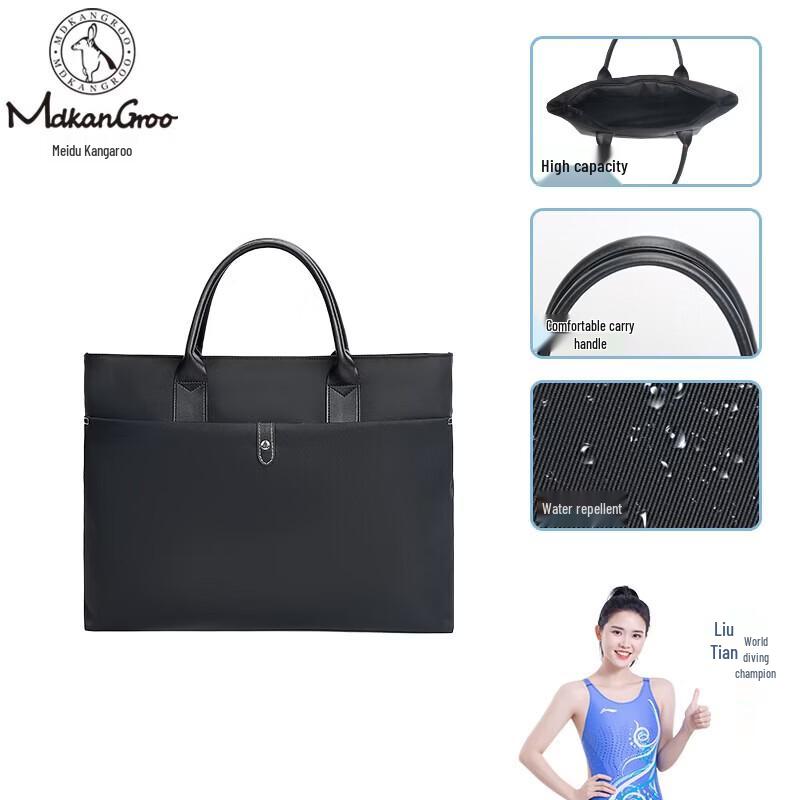 MEIDUSHU Unisex Convertible Business Laptop Bag