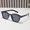 Vintage Men Square Sunglasses Fashion Green Ocean Lens Shades UV400 Eyewear Women Trending Rivets Eyeglasses