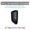 Soft TPU Car Remote Key Case Cover Shell for VW Volkswagen Golf 8  For Skoda Octavia A8  SEAT Leon MK4 Key Fob Chain Accessories