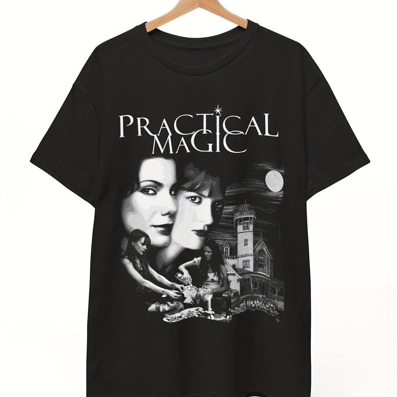 

Unique Crew Neck Tshirt HOT Practical Magic Horror TShirt Apothecary Shirt Halloween Horror Unisex Printed and Shipped S