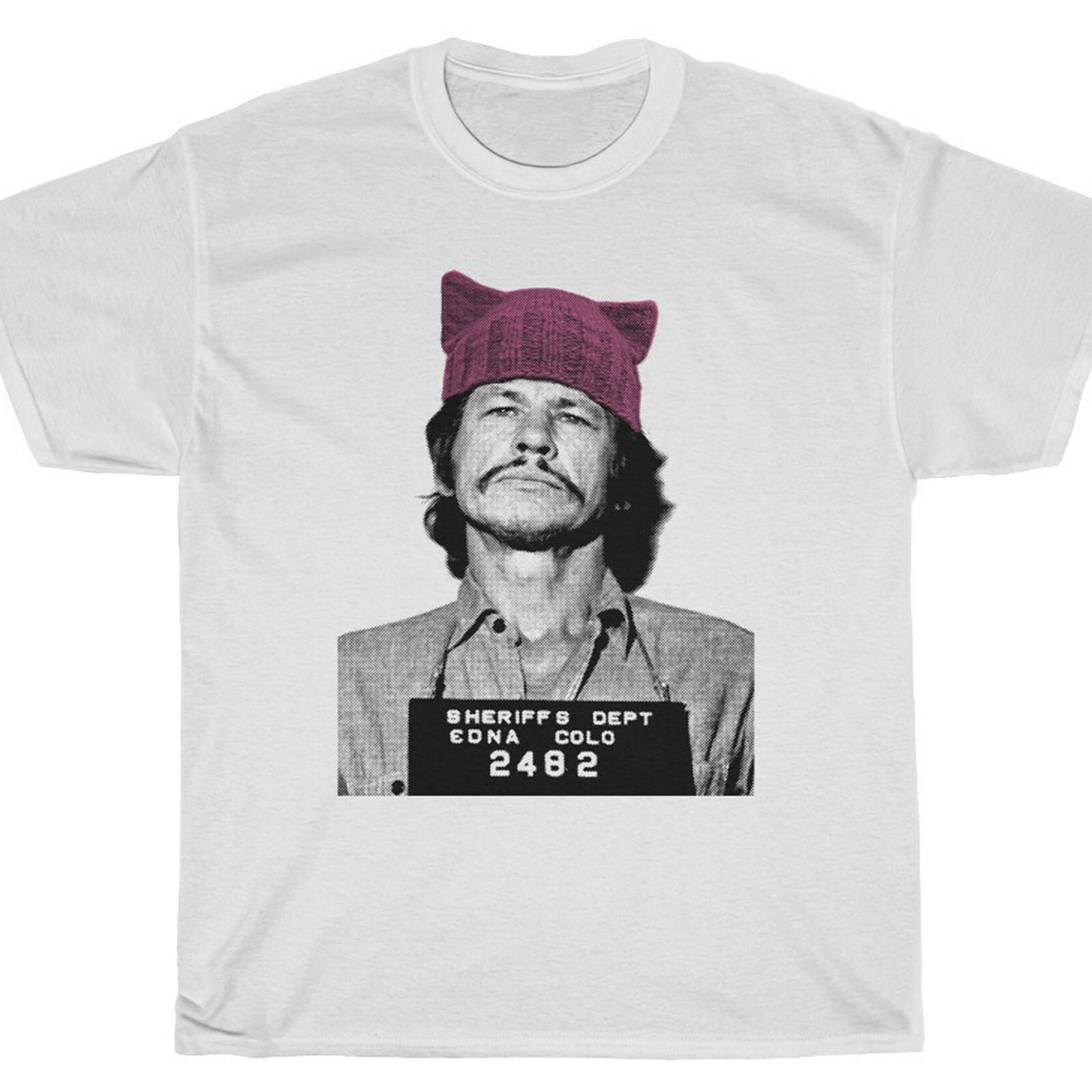 CHARLES BRONSON IN A PUSSY HAT T-Shirt feminist XXL