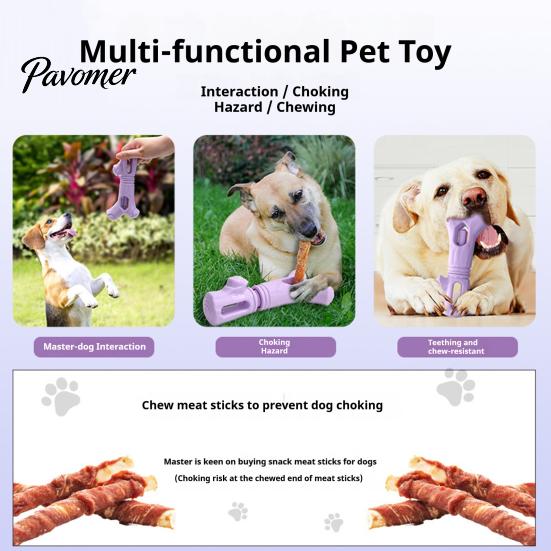 Play Toys for Medium Dogs Dog Treat Stick Holder, Prevents Choking, Rubber Chew Toy, Pet Holder Branch Shape, Teeth Cleaning Toy Small And Natural