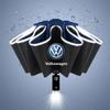 Automatic Umbrella with Reflective Stripe Reverse Led Light Umbrella For Volkswagen VW Golf Polo Tiguan Passat Touareg Magotan T