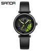 Sanda Meilleure Vente 1088 Montre pour Adolescent: Personnalisé, Cadran Rotatif 3D, Tendance, Quartz Étanche.