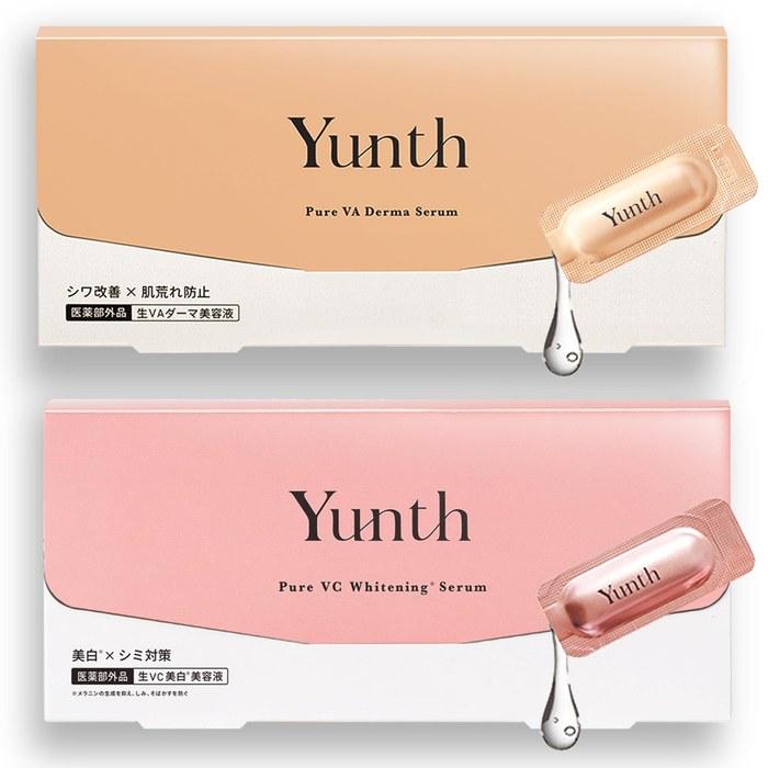 Yunth Introductory Serum + Live VA Derma Retinol Serum (28-day supply each) Skincare Set. Vitamin C, Pore, Whitening, Wrinkle, Niacinamide,