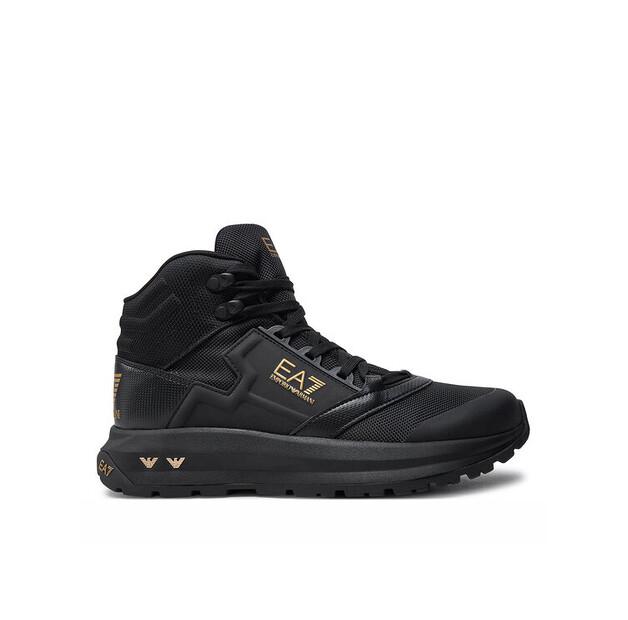 Мужские кроссовки EA7 Emporio Armani X8z036 xk293 u428 чёрные