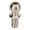 10 Pcs RC Steering Ball Joint Remote Control Car Upgrade Parts Iron Steering Ball Head for ZD Racing