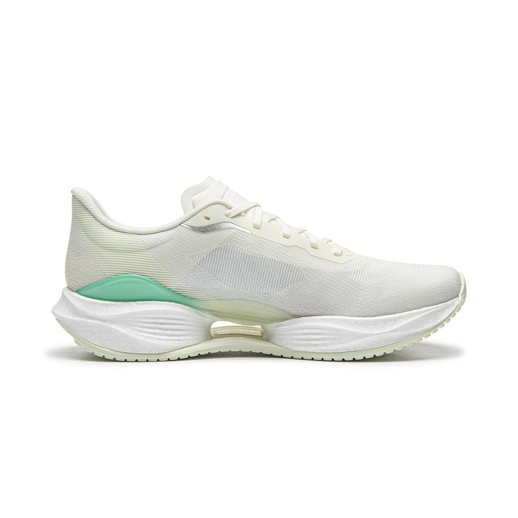 Li Ning Super Light 23 Abrasion Resistant Breathable Low top Casual Running Shoes Women's Ivory ARBW018-5