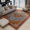 American Retro Living Room Decoration Carpet Boho Bedside Rugs for Bedroom Large Area Non-Slip Mat Washable Lounge Rug Tapis