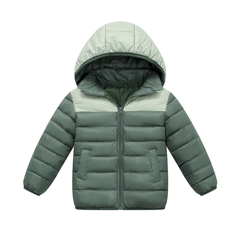 Children's Fashionable And Casual Thin Down Cotton Jacket