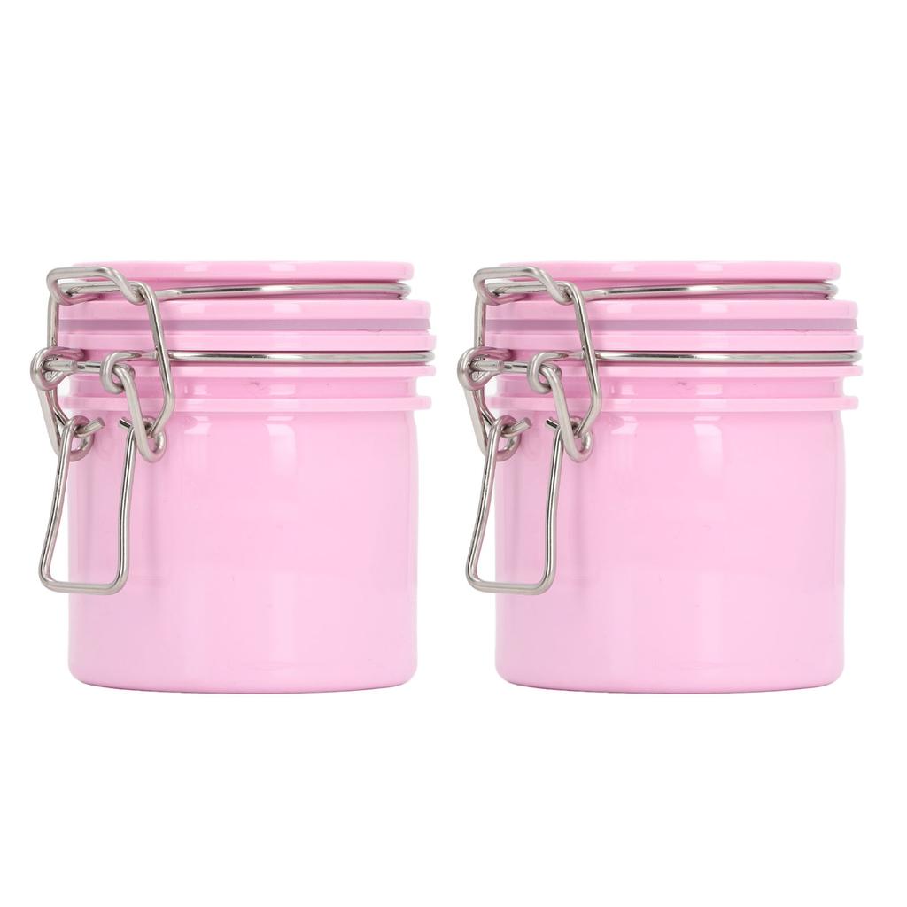 2pcs Eyelash Glue Storage Jar Sealing Buckle Large Capacity Glue Storage Container for Eyelash Extension 200ml
