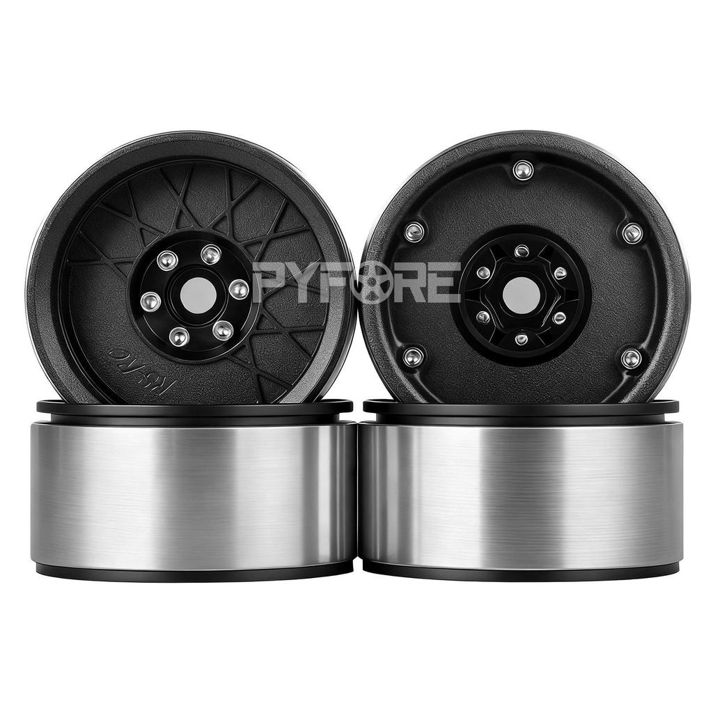 1/8 RC Off-Road Crawler Car 2.2" Metal Wheel Hub Tires Upgrade R278