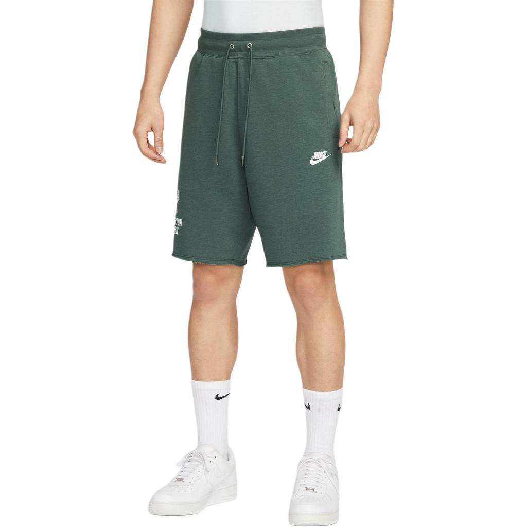 New Nike Alumni Casual Shorts Men's Vintage Green IH0820-338