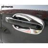 For Subaru Forester 2013-2016 2017 2018 Chrome Side Door Handle Bowl Cover Trim Protection Cap Exterior Accessories Car Styling