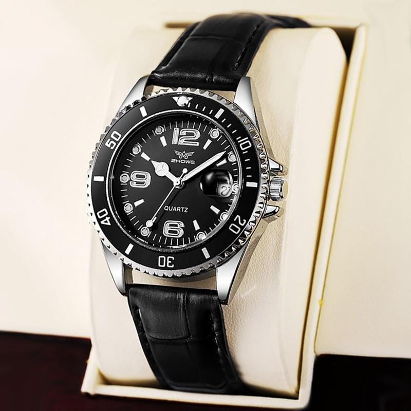 Neue Freizeit Uhr Herren Mode Kalender Armbanduhr Edelstahl Quarz Uhr für Herren Montre Homme Leuchtend Relogio Masculino