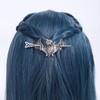 Viking Gothic Bat Hairpin: Celtic Knot Hair Stick & Nordic Party Accessory