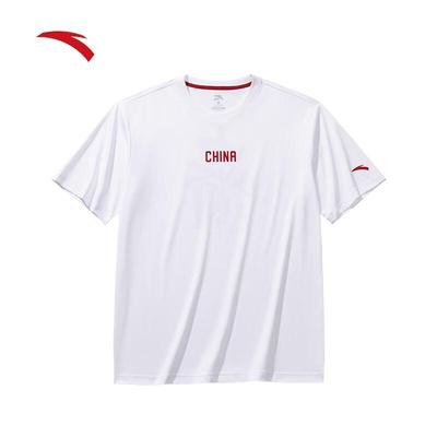 Guochao Ice Silk Short-Sleeve T-Shirt