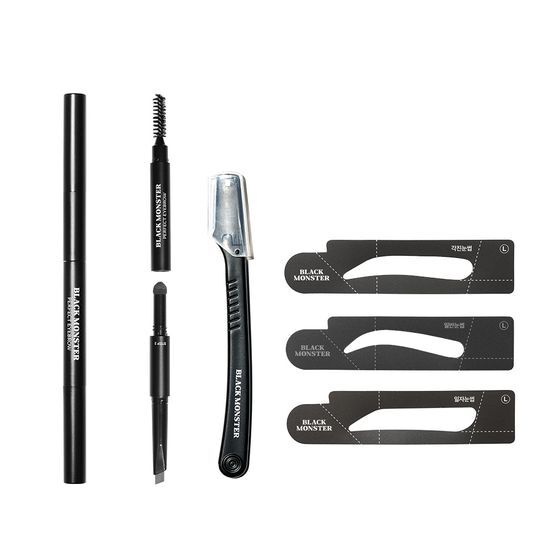 Black Monster Perfect Eyebrow Kit 2 types (Black/BROWN)